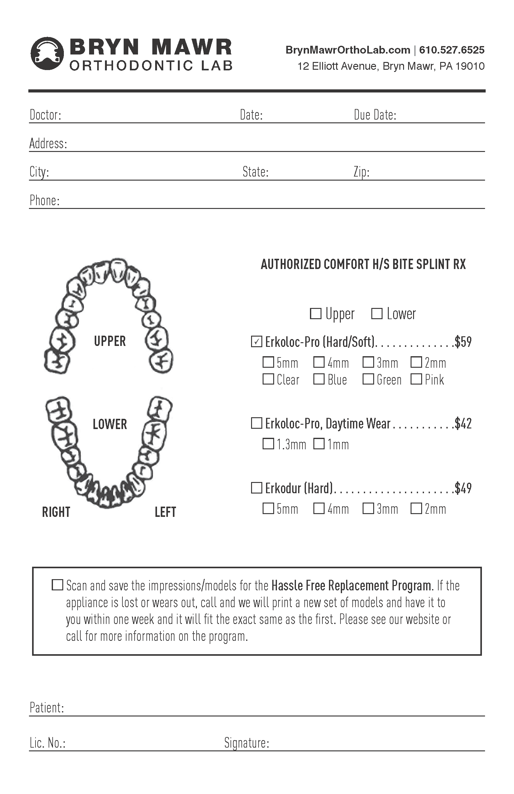 ComfortScript_v02(1) Bryn Mawr Orthodontic Laboratories, Inc.